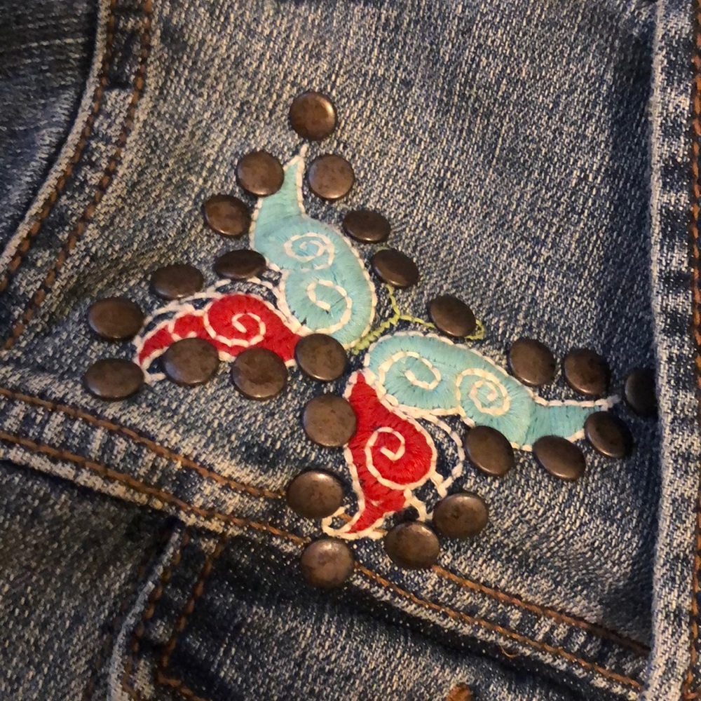 Crop jean jacket - Picture 4 of 4